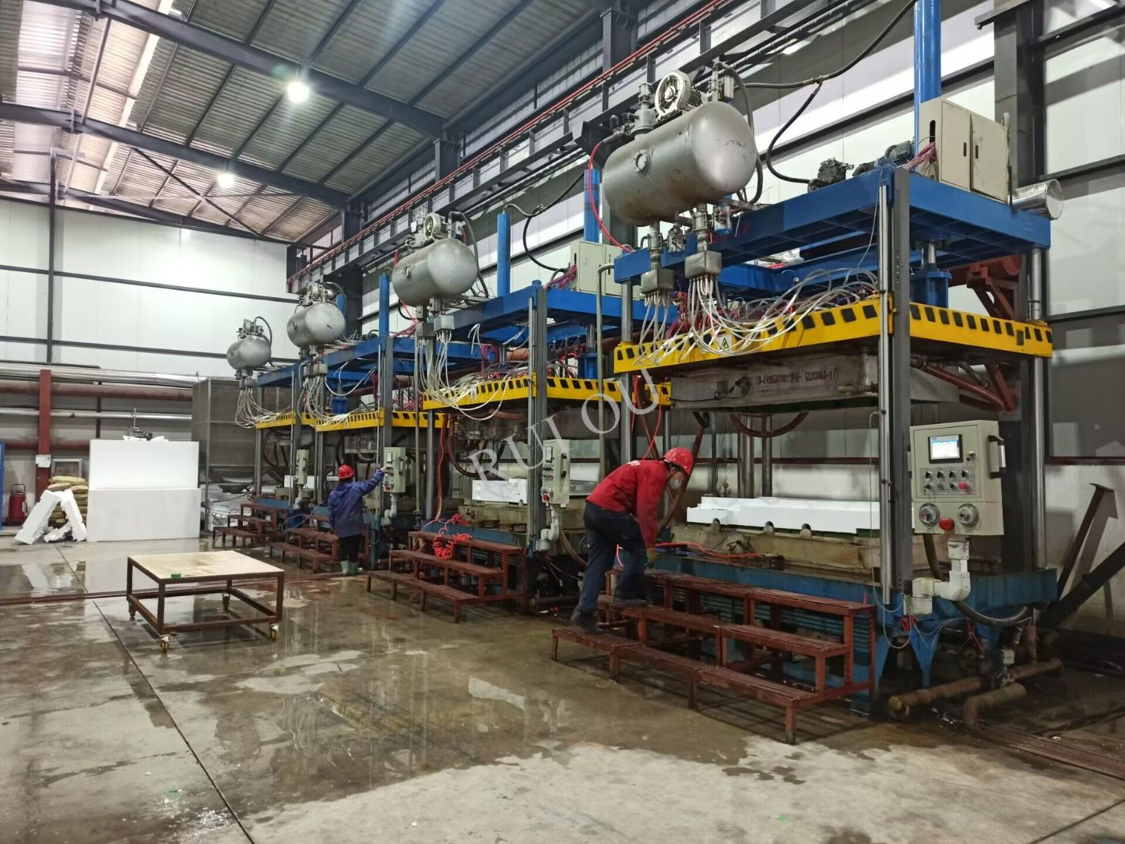 The Lost Foam Casting Production Line in Huolinguole, Xinjiang Province